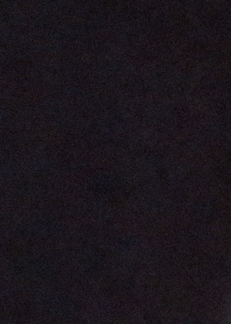 Black terry fabric swatch