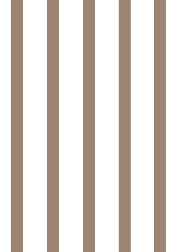 Pattern of vertical brown stripes on a white background