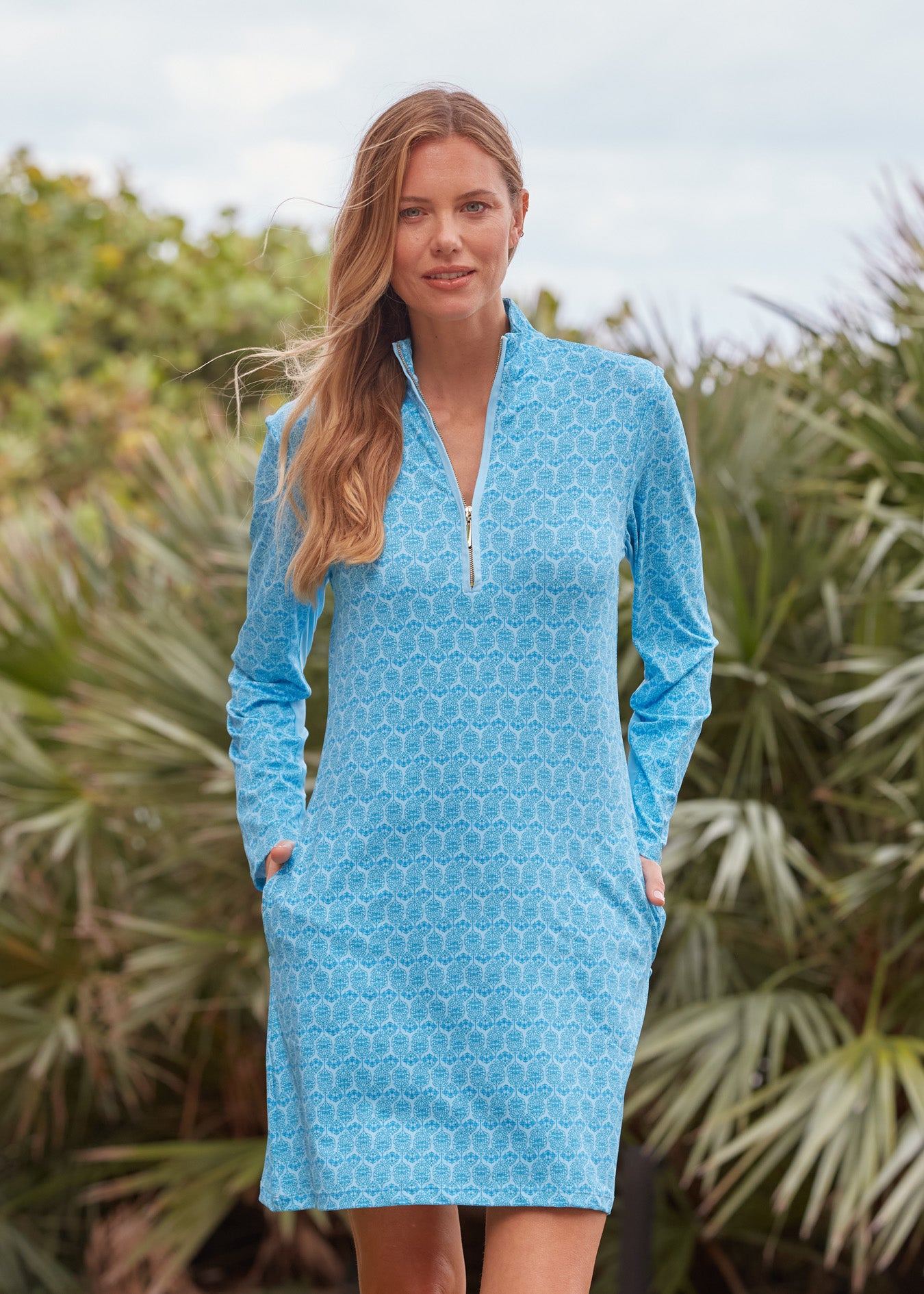 Rosebay 1/4 Zip Sport Dress | Cabana Life