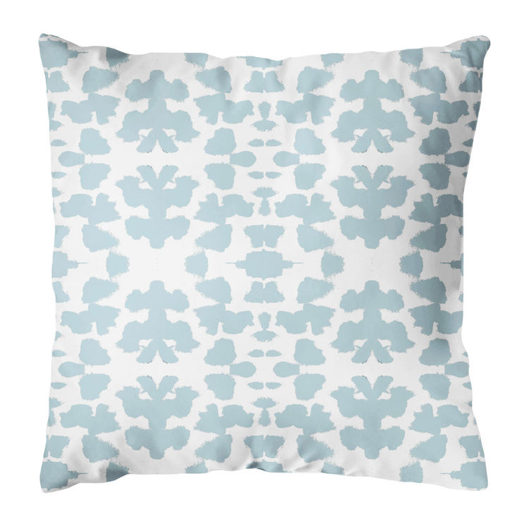 Chintz Mist 22x22 Outdoor Pillow