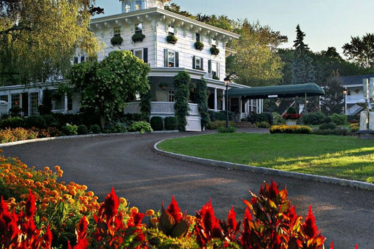 Homestead Inn Greenwich, CT front driveway