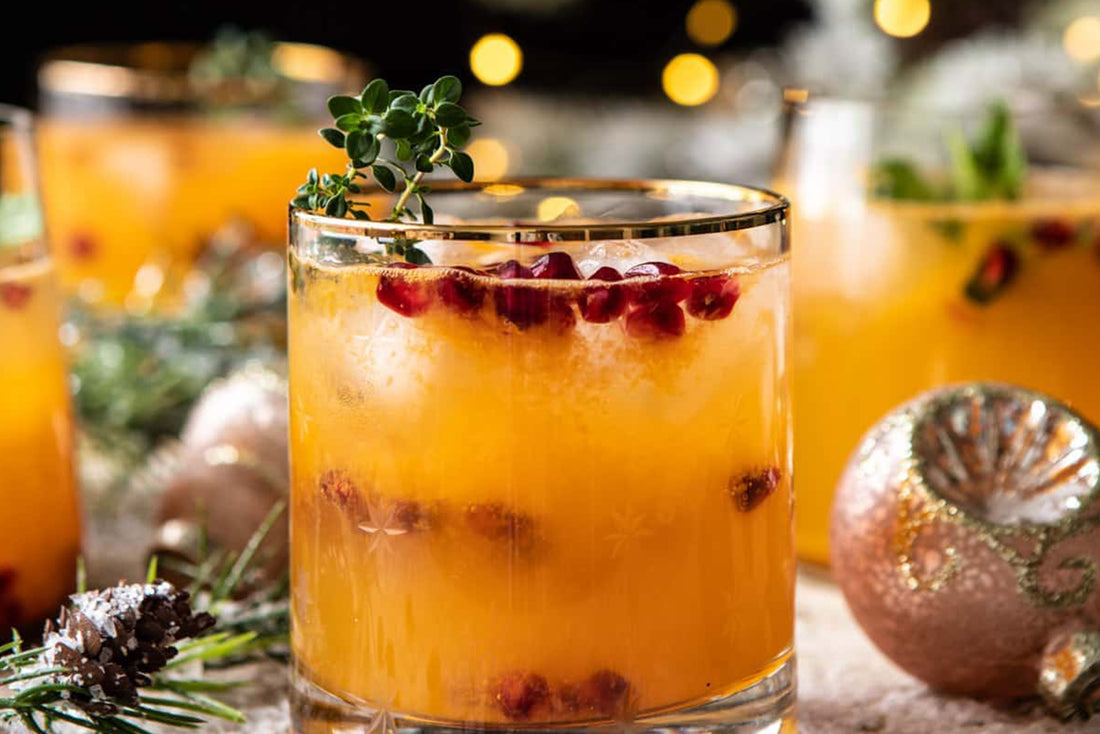 Holly Jolly Citrus Christmas Cocktail