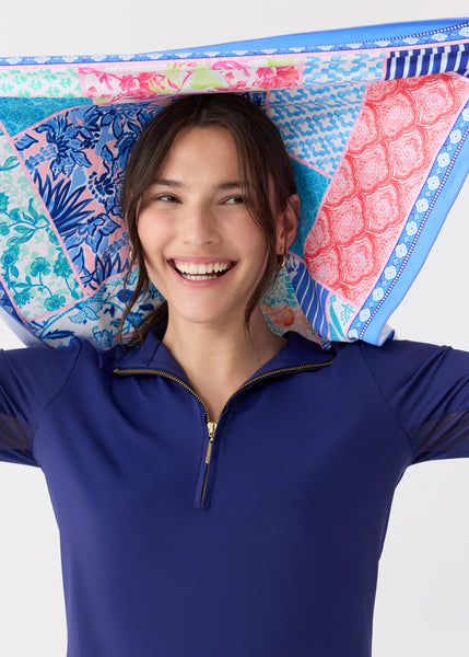 2025 Printed Patchwork Scarf | Cabana Life