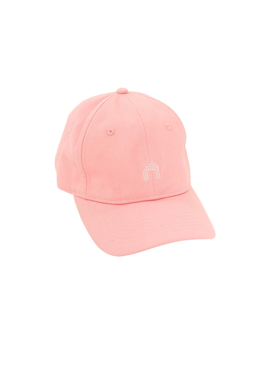 Front of Pink Cabana Life Baseball Hat