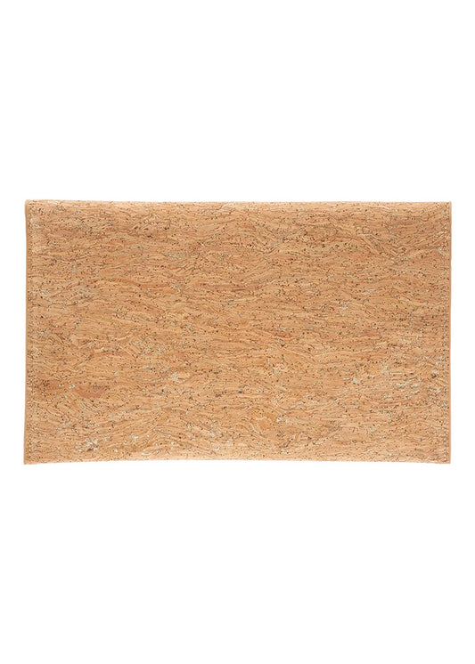 Cork envelope clutch