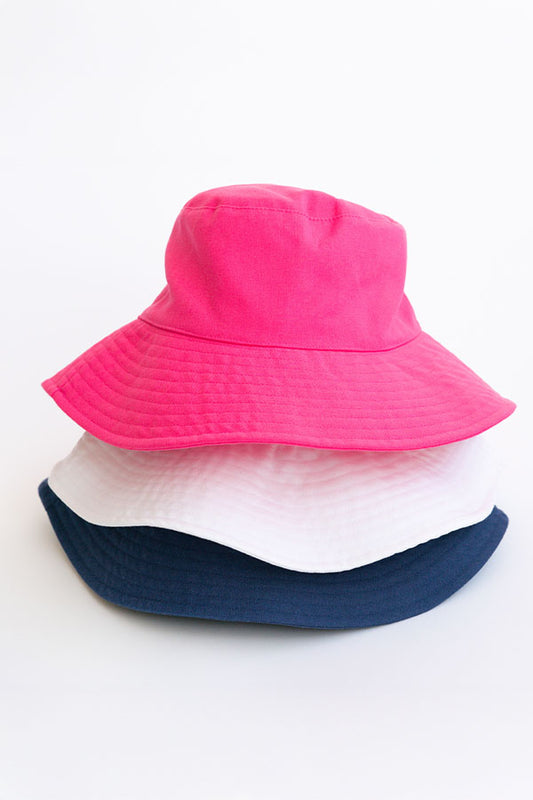 White Bucket Hat