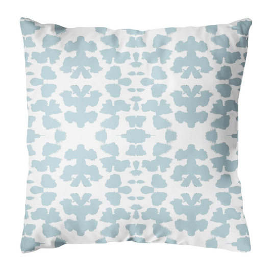 Chintz Mist 22x22 Outdoor Pillow