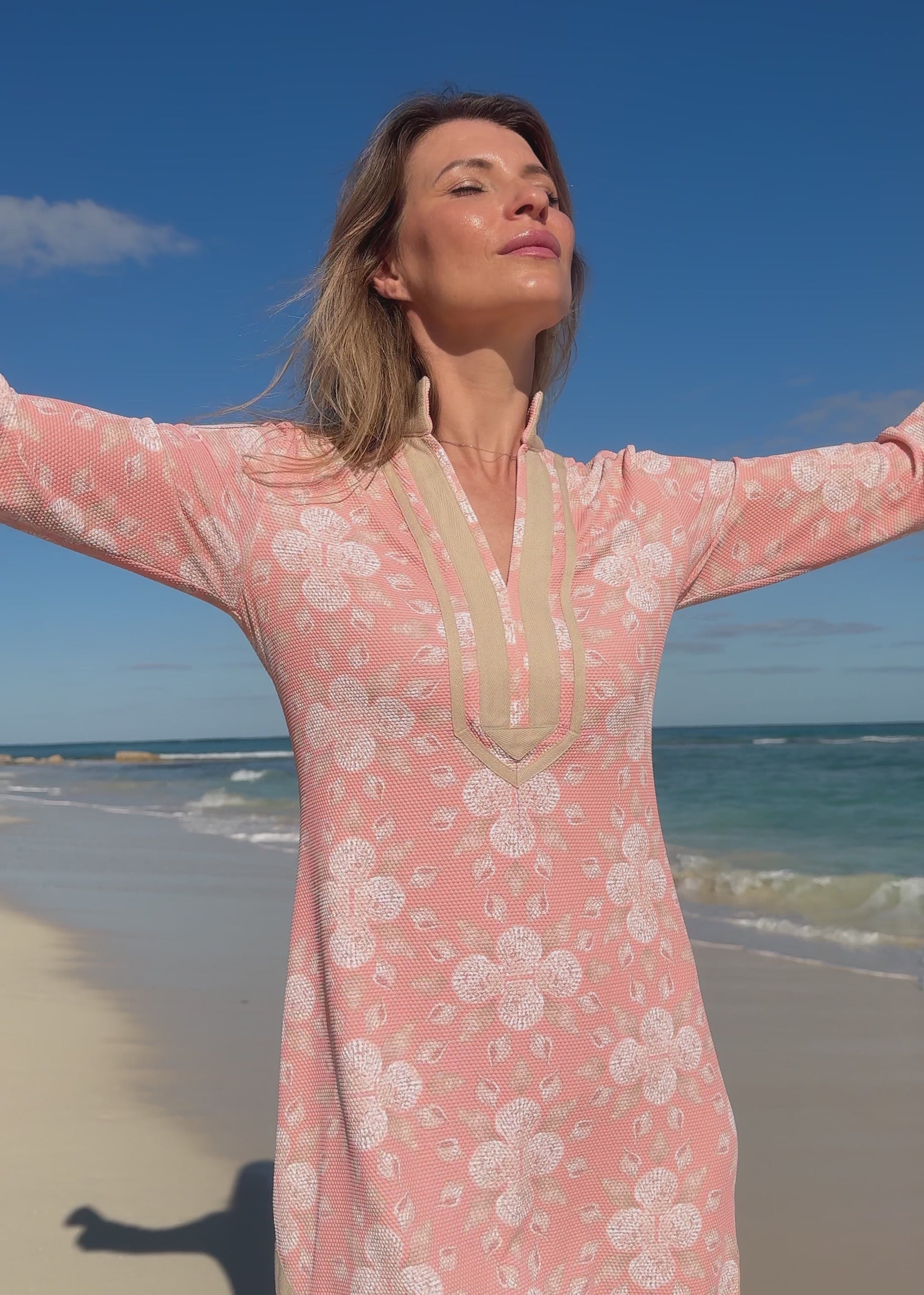 Shell Coast Pique Tunic Dress