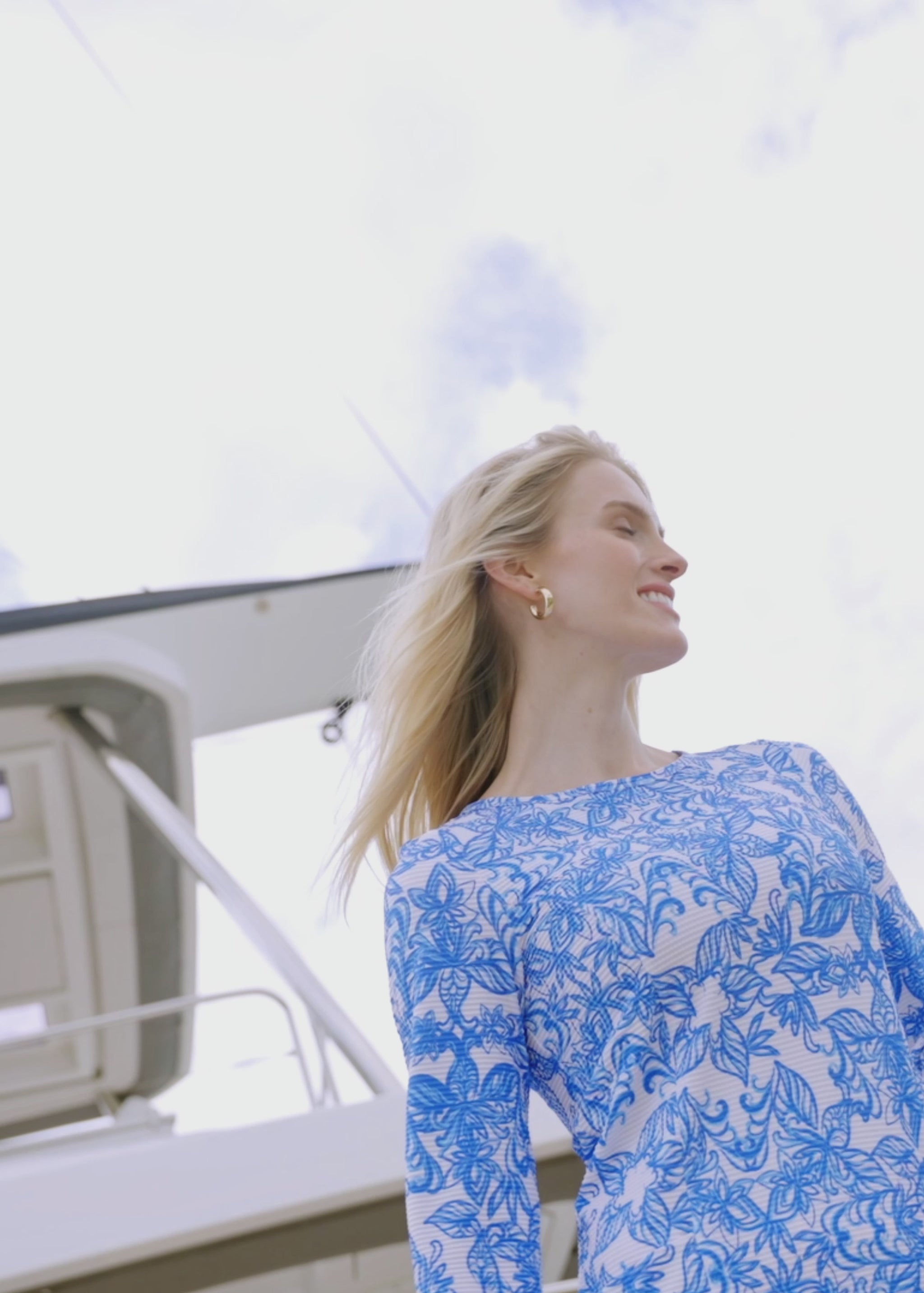 Video of Legacy Textured Shift Dress