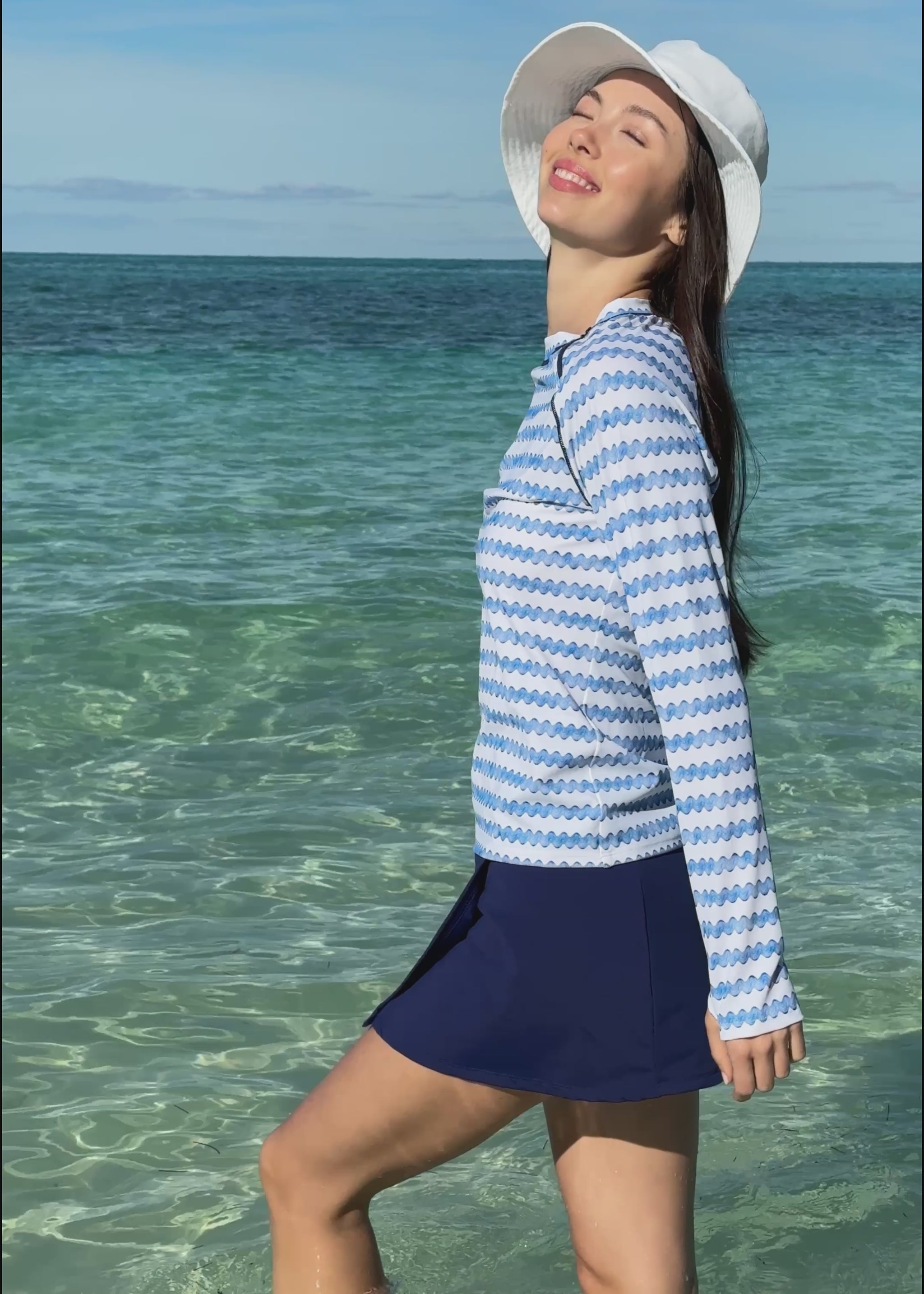 Video of Harbor Zipper Rashguard