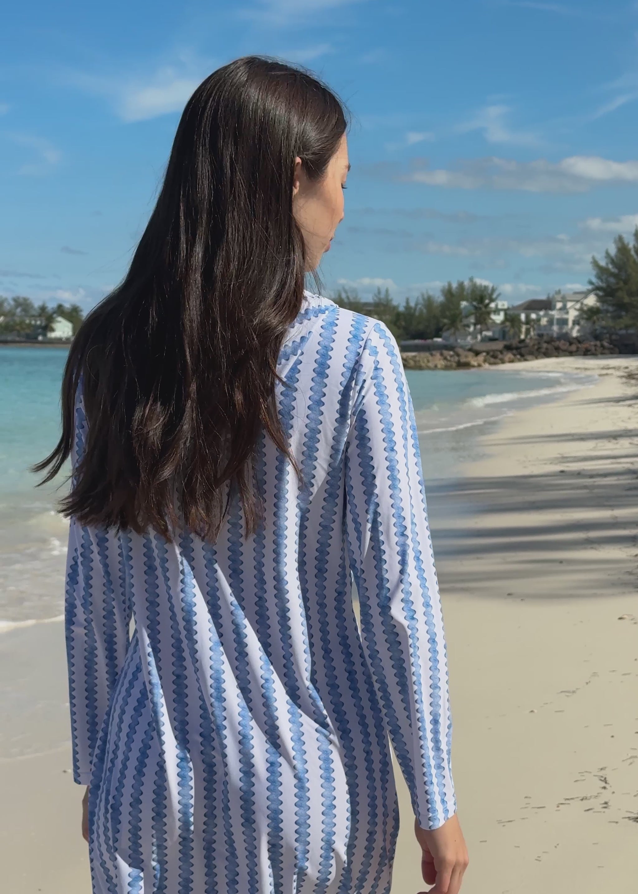 Video of Harbor Hooded Cover Up